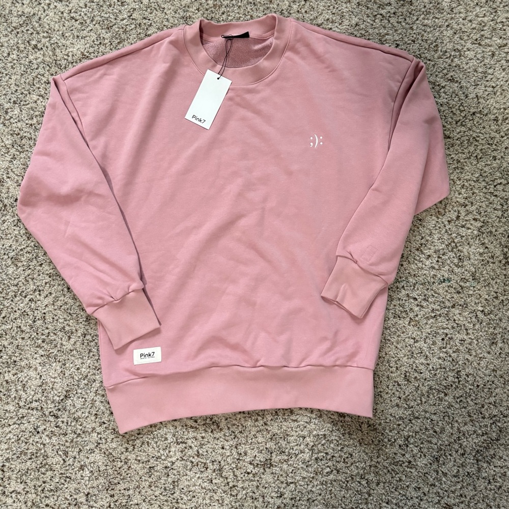 NEW Pink7 Crewneck